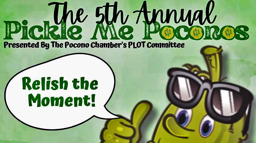 5th Annual Pickle Me Poconos Poster