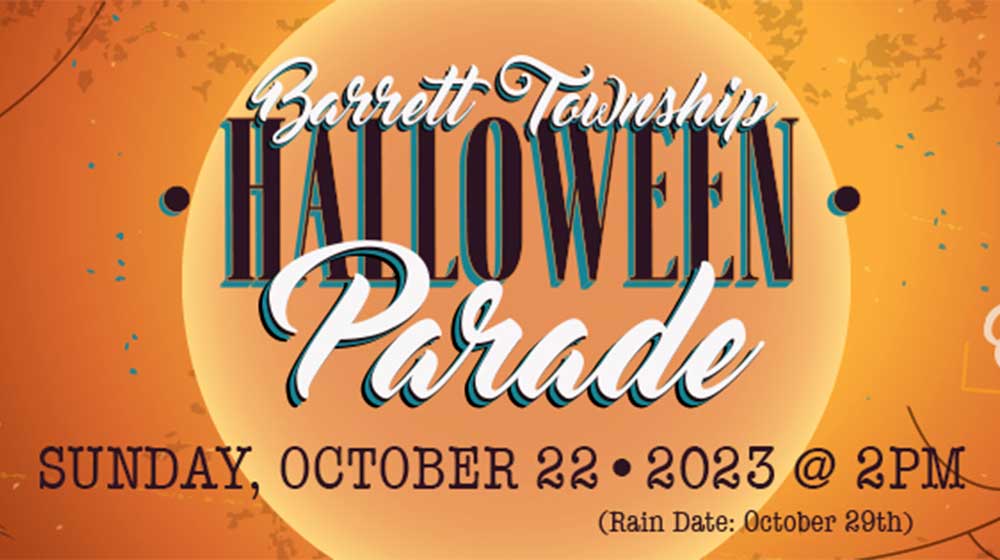 Barrett Township Halloween Parade Poster