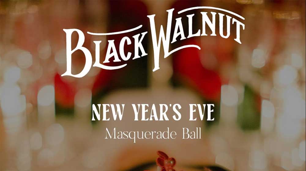 Black Walnut Masquerade Ball Poster