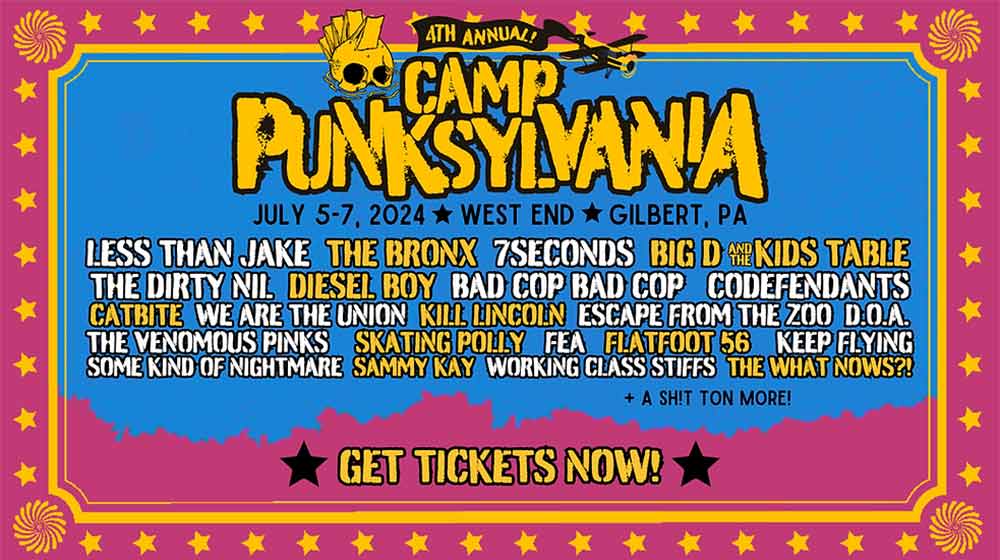 Event Camp Punksylvania Poster