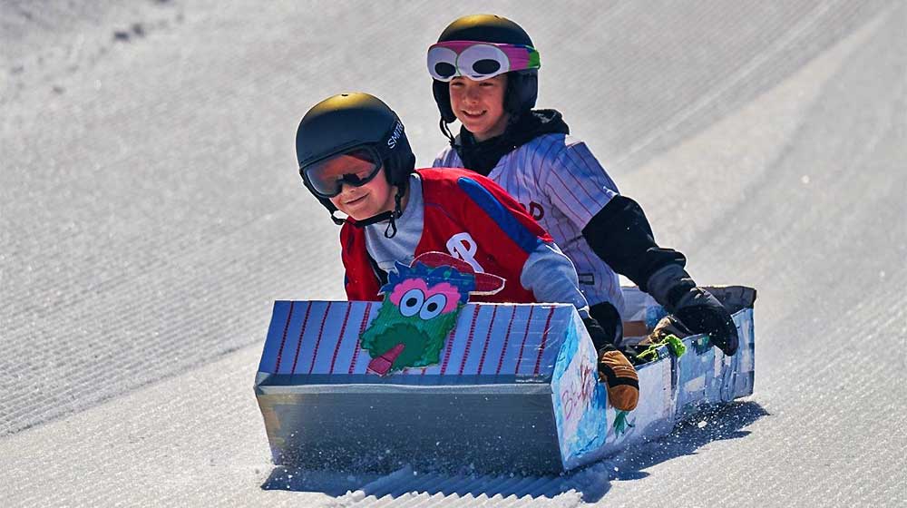 Event Cardboard Box Derby at Blue Mountain