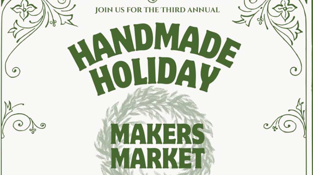 Handmade Holiday Makers Market Poster