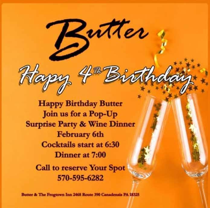 Happy Birthday Butter Poster 2