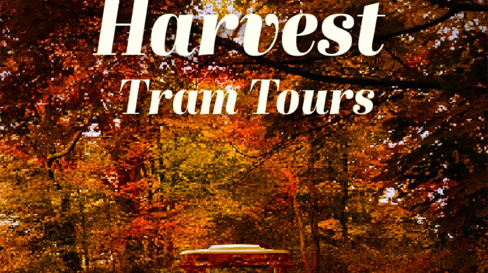 Harvest Tram Tours at Shawnee Poster