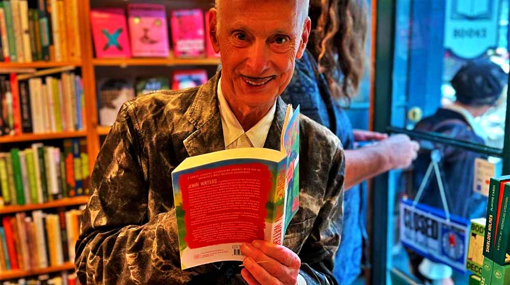 John Waters at Sellers Books! Photo