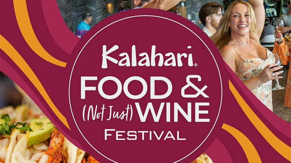 Kalahari Food & (Not Just) Wine Festival Poster