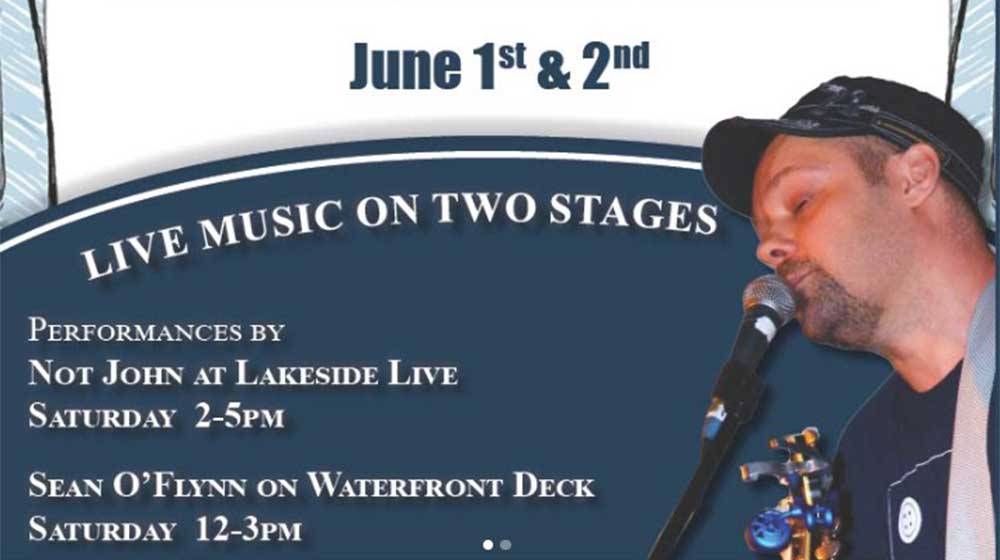 Event Lakeside Live Wally Wine Fest Poster