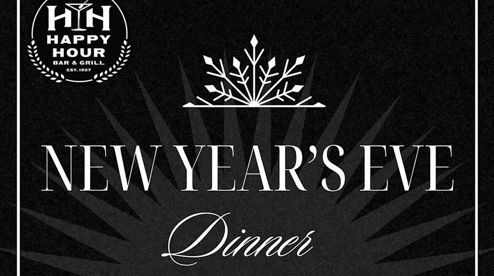 Event New Year's Eve Dinner Poster