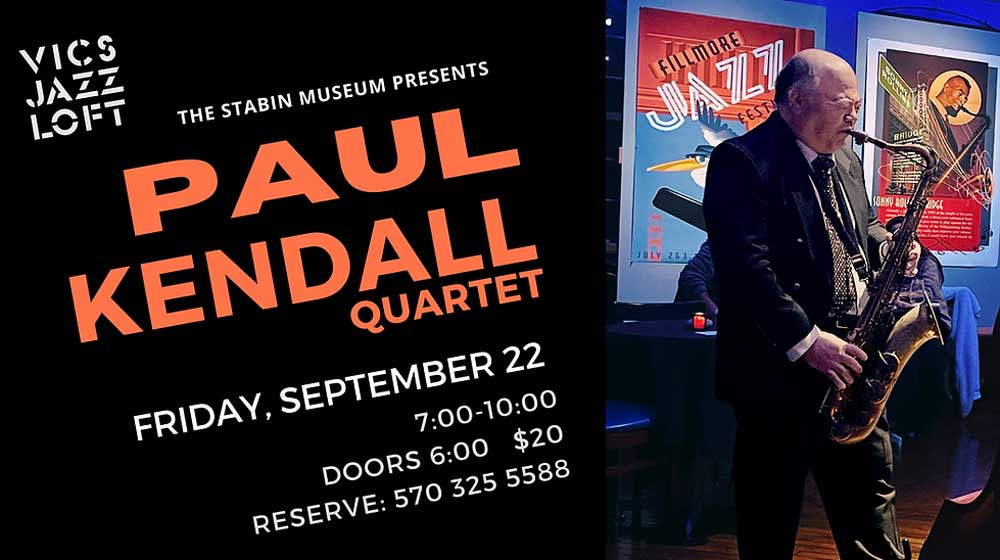 Paul Kendall Quartet Poster