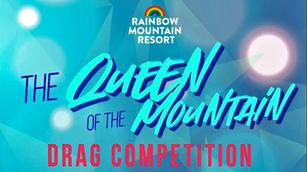 Event Queen of the Mountain Drag Competition Poster