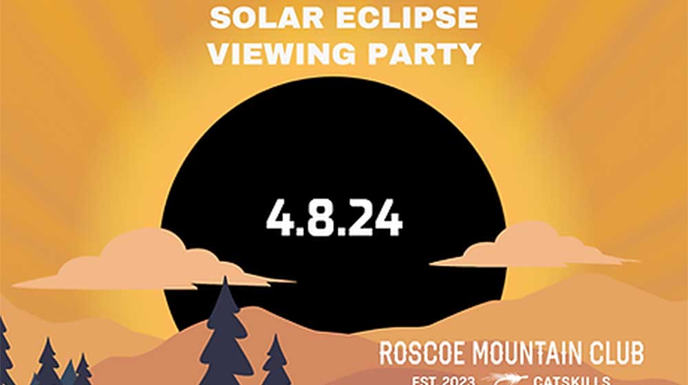 Solar Eclipse Viewing Party Poster