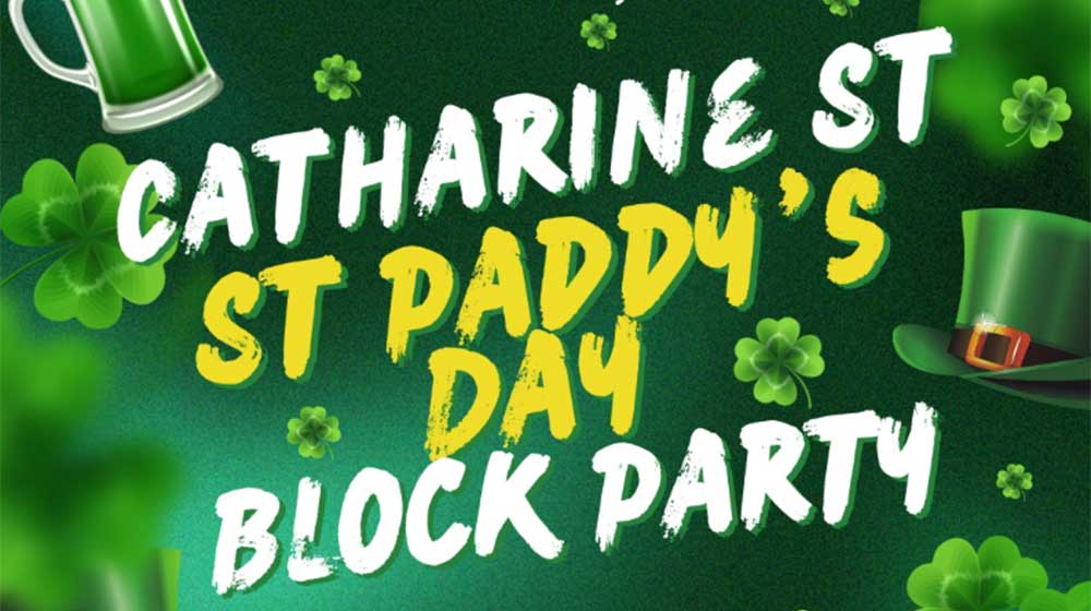 St. Paddy's Day Block Party Poster