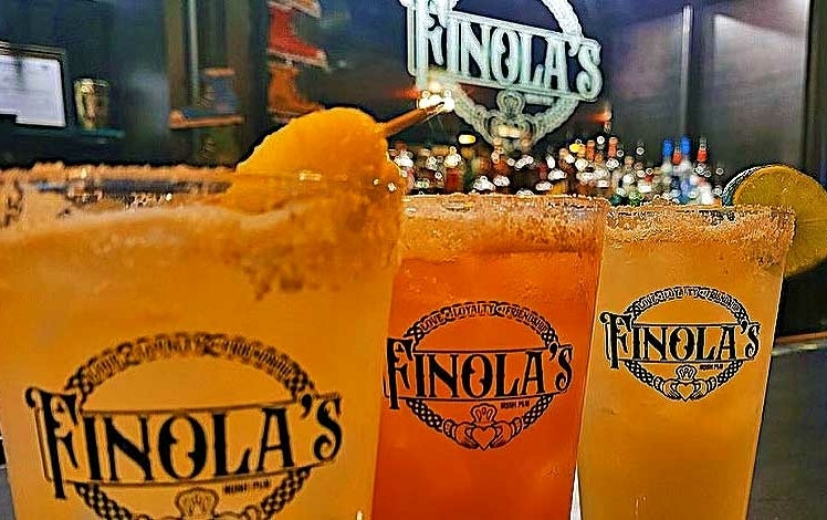 Finola’s Irish Pub LIneup of Beers