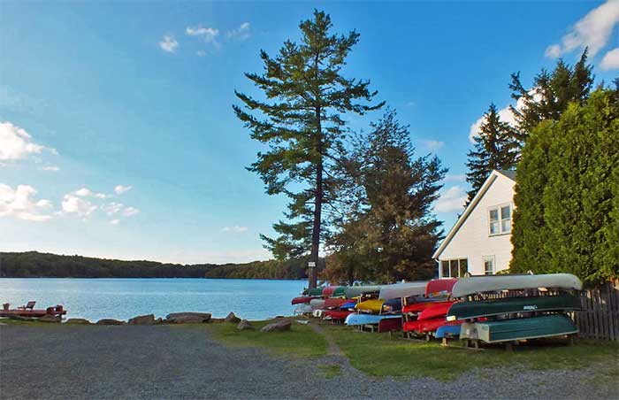 Four Seasons at Lake Harmony lake