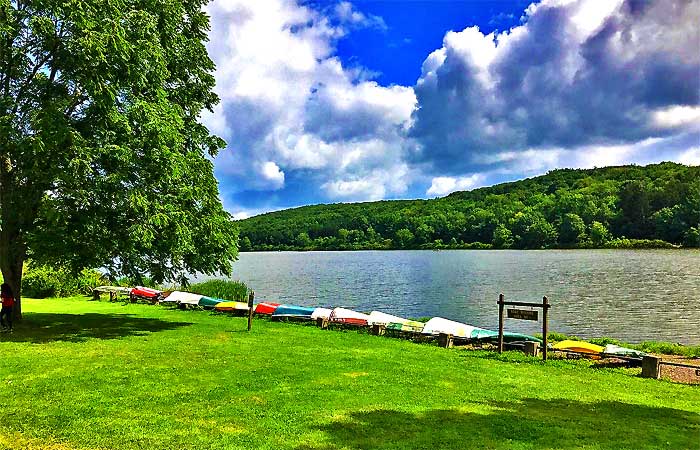 Frances Slocum State Park Campground Boats