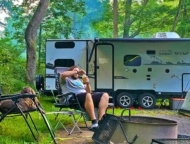 Frances Slocum State Park campground camp site
