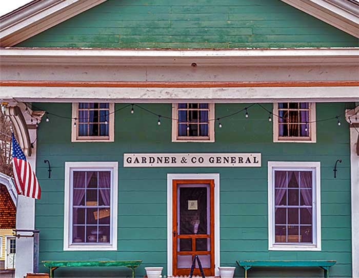 Gardner and Co General Store Exterior