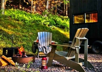 Getaway to Roscoe Fire Pit