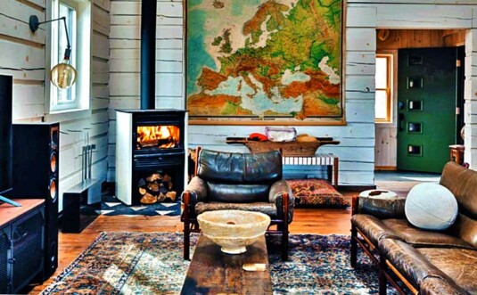 Goff Hill Cabin Living Room