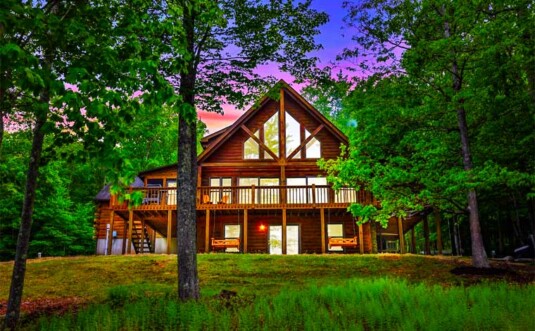 Grazing Elk Family Cabin Exterior