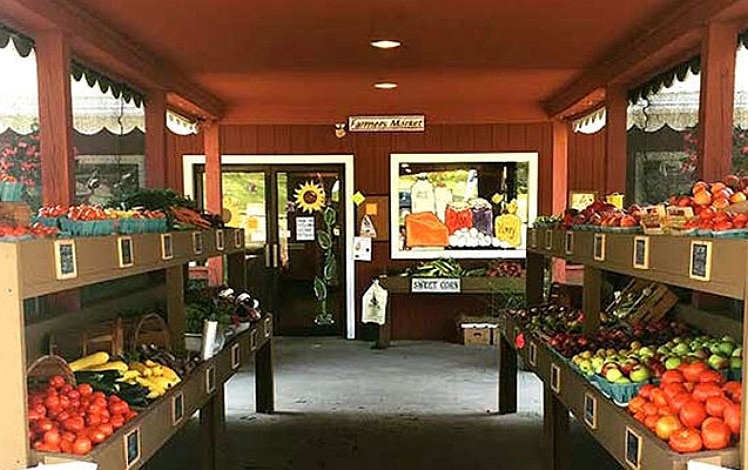 Green Valley Farms Market Creamery front farm stand