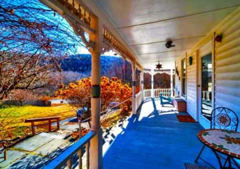 Grahamsville Private Farmhouse Porch