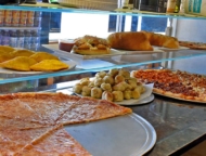 Guiseppe's Pizza and Pasta pizza counter