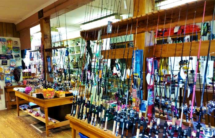 Hagemann's Tackle & Variety fishing poles