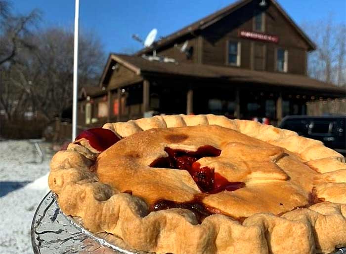 Hainesville General Store cherry pie