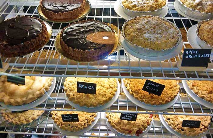 Hainesville General Store pie case