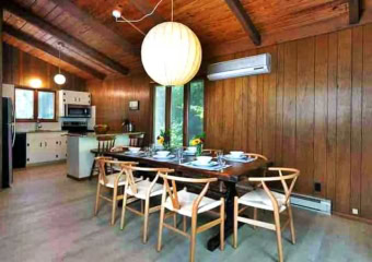 Hemlock House in Lake Naomi Dining Table