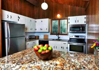 Hemlock House in Lake Naomi Kitchen