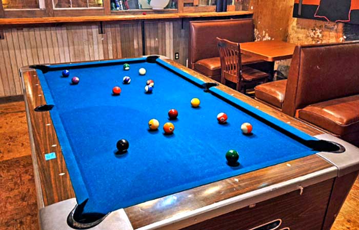 Here & Now's Gift Shoppe Pool Table