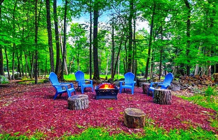 Hickory Chalet Fire Pit