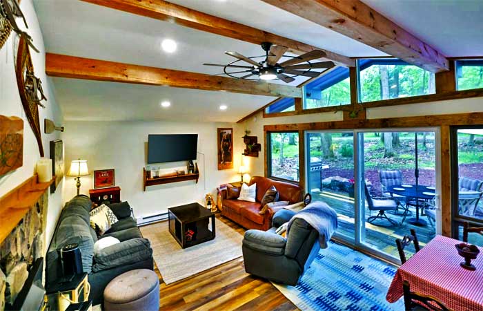 Hickory Chalet Living Room