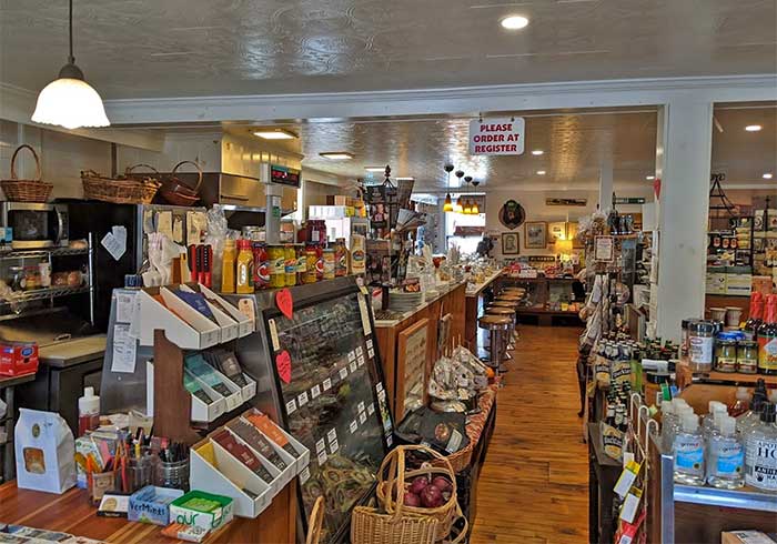 long view of interior of store