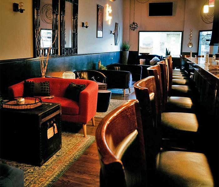 Jive Bar and Lounge lounge area