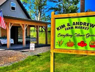 Kim and Andrew's Farm Market Exterior