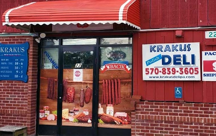 Krakus Deli store exterior