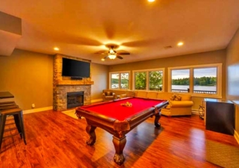 Lake Front Vista Game Room