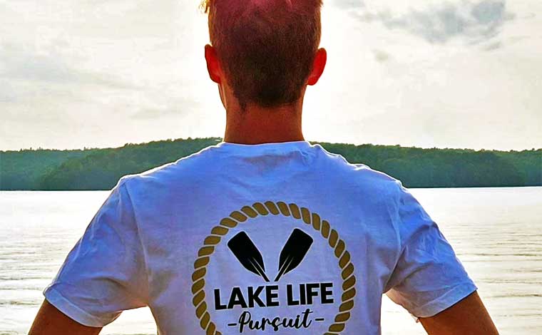 Lake Life Pursuit Tee Shirt