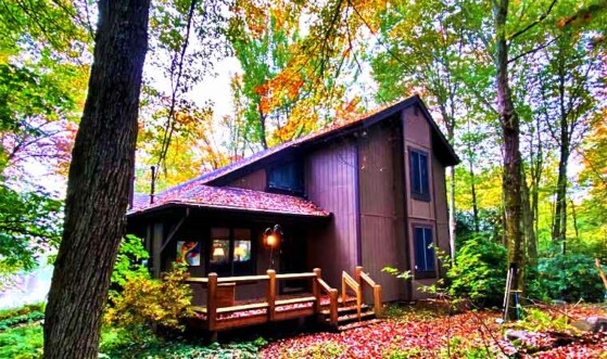 Lake Naomi Lakefront Home Exterior