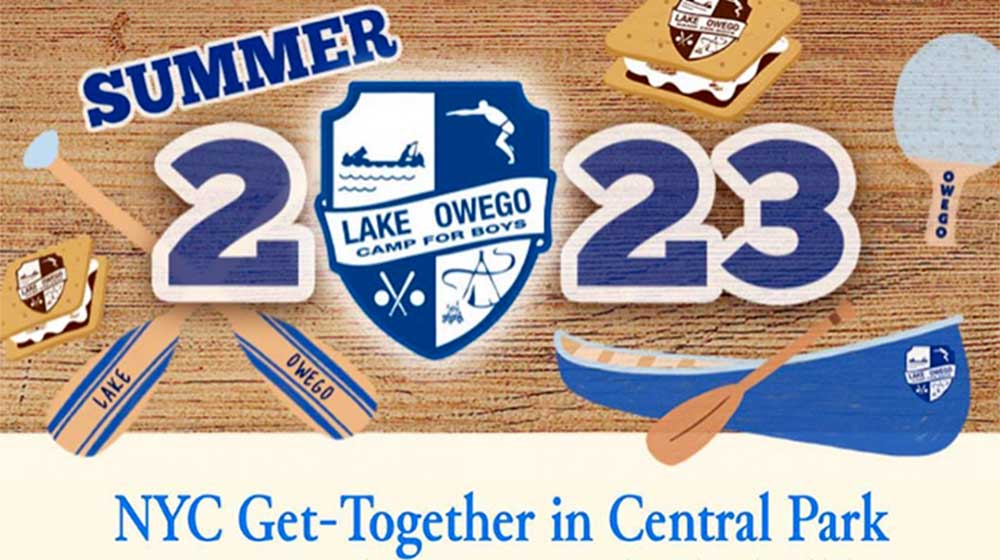 Lake Owego Camp NYC Get-Together poster