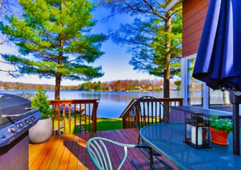 Lake & Pine Deck 2