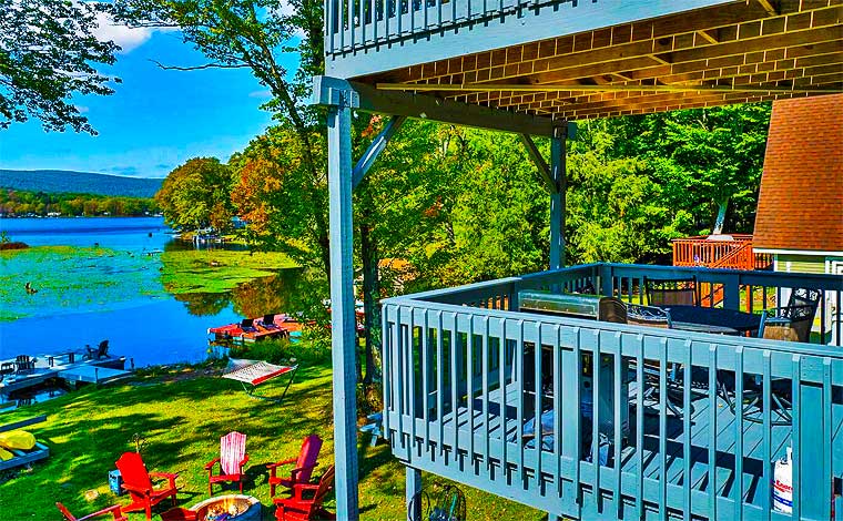 Lakefront Lodge Decks