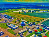 Lakeland Orchard & Cidery Aerial View