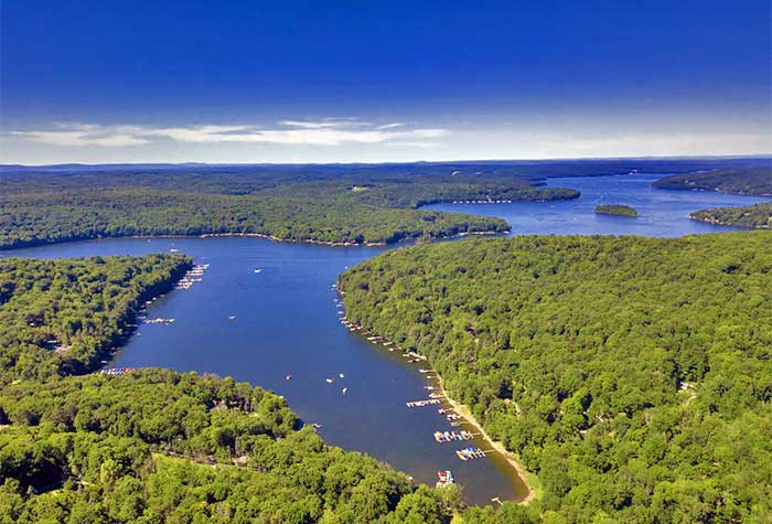 Lakeside Cabin #1 view of lake