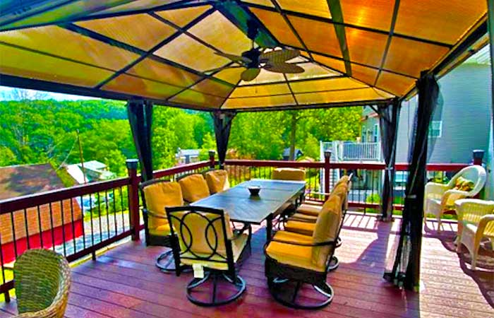 Life at the Lake House Deck