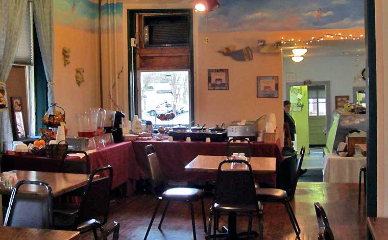 Little Angels Cafe dining room
