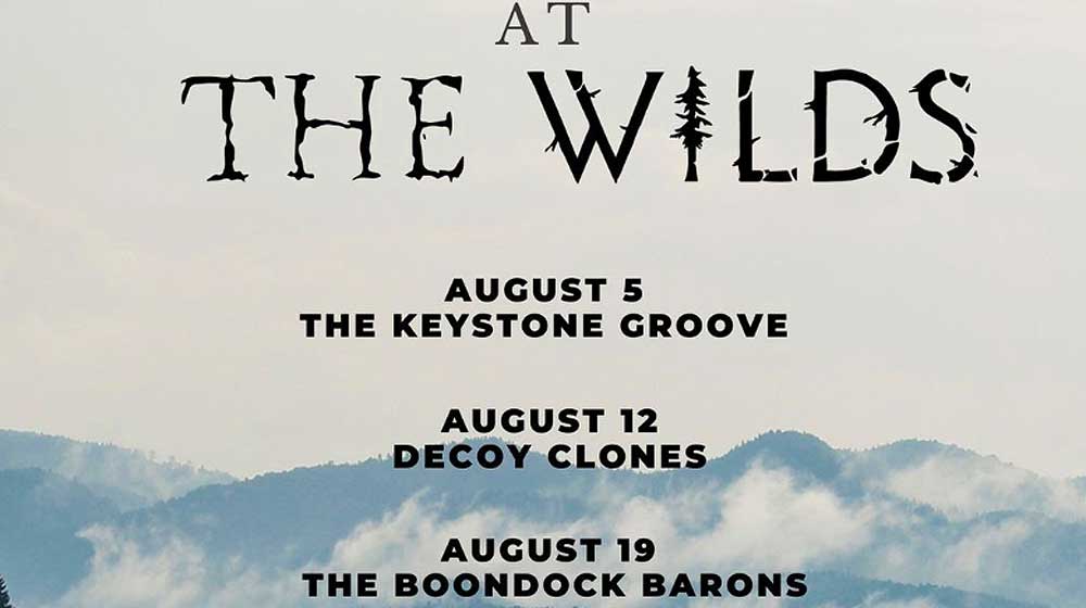 Live Music at The Wilds Aug/Sept